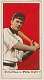 McQuillan, Pitcher, Philadelphia, National League, from the Baseball Caramels series, type 1 (E90-1) for the American Caramel Company, American Caramel Company, Philadelphia  American, Photolithograph