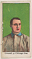 Overall, Pitcher, Chicago, National League, from the Baseball Caramels series, type 1 (E90-1) for the American Caramel Company, American Caramel Company, Philadelphia  American, Photolithograph