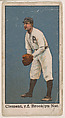 Clement, Right Field, Brooklyn, National League, from the Baseball Caramels series, type 1 (E90-1) for the American Caramel Company, American Caramel Company, Philadelphia American, Photolithograph