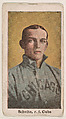 Schulte, Right Field, Chicago Cubs, from the Baseball Caramels series, type 3 (E90-3) for the American Caramel Company, American Caramel Company, Philadelphia American, Photolithograph