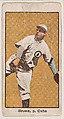 Brown, Pitcher, Chicago Cubs, from the Baseball Caramels series, type 3 (E90-3) for the American Caramel Company, American Caramel Company, Philadelphia  American, Photolithograph