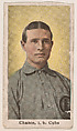 Chance, 1st Base, Chicago Cubs, from the Baseball Caramels series, type 3 (E90-3) for the American Caramel Company, American Caramel Company, Philadelphia  American, Photolithograph