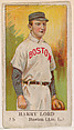 Harry Lord, 2nd Base, Boston Red Sox, American League, from the Baseball Caramels series (E91-C) for the American Caramel Company, American Caramel Company, Philadelphia American, Commercial color lithograph