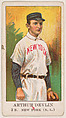Arthur Devlin, 3rd Base, New York, National League, from the Baseball Caramels series (E91) for the American Caramel Company, American Caramel Company, Philadelphia  American, Commercial color lithograph