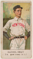 Daniel Shay, 2nd Base, New York, National League, from the Baseball Caramels series (E91-A) for the American Caramel Company, American Caramel Company, Philadelphia American, Commercial color lithograph