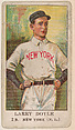 Larry Doyle, 2nd Base, New York, National League, from the Baseball Caramels series (E91-B) for the American Caramel Company, American Caramel Company, Philadelphia American, Commercial color lithograph
