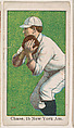 Chase, 1st Base, New York, American League, from the Baseball Gum series (E92), issued by Croft and Allen Co., Croft and Allen Co., Philadelphia, Commercial color lithograph