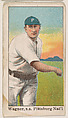 Wagner, Shortstop, Pittsburgh, National League, from the Baseball Gum series (E92), issued by Croft and Allen Co., Croft and Allen Co., Philadelphia, Commercial color lithograph