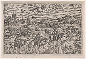 The Abduction of Hieronymus Paumgartner, Matthias Zündt German, Etching