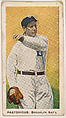 Pastorious, Brooklyn, National League, from the "Baseball Stars" series (E93), issued by the Standard Caramel Company, Standard Caramel Company, Lancaster, Pennsylvania  American, Commercial color lithograph