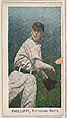 Phillippi, Pittsburgh, National League, from the "Baseball Stars" series (E93), issued by the Standard Caramel Company, Standard Caramel Company, Lancaster, Pennsylvania  American, Commercial color lithograph