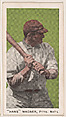 "Hans" Wagner, Pittsburgh, National League, from the "Star Baseball Players" series (E94), issued by George Close Candy, George Close Candy, Cambridge, Massachusetts American, Commercial color lithograph