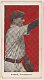 Byrne, Pittsburgh, from the "Star Baseball Players" series (E94), issued by George Close Candy, George Close Candy, Cambridge, Massachusetts American, Commercial color lithograph