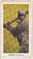 Lajoie, Cleveland, from the "Star Baseball Players" series (E94), issued by George Close Candy, George Close Candy, Cambridge, Massachusetts American, Commercial color lithograph