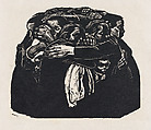 The Mothers, Käthe Kollwitz  German, Woodcut facsimile