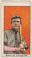 Evers, 2nd Base, Chicago, National League, from the Baseball Gum series (E92), issued by Croft and Allen Co., Croft and Allen Co., Philadelphia, Commercial color lithograph