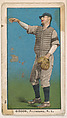 Gibson, Pittsburgh, National League, from the 30 Ball Players series (E96) for the Philadelphia Caramel Company, Philadelphia Caramel Co., Camden, New Jersey American, Commercial color lithograph
