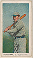 Heinchman, Cleveland, American League, from the 30 Ball Players series (E97) for C.A. Briggs Co. Lozenges, C.A. Briggs Co., Boston  American, Commercial color lithograph
