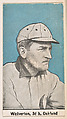 Wolverton, 3rd Base, Oakland, Pacific Coast League, from the 30 Ball Players series (E99) for Bishop & Company, Bishop & Company, Los Angeles American, Commercial color lithograph