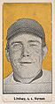 Lindsay, Shortstop, Vernon, Pacific Coast League, from the 30 Ball Players series (E99) for Bishop & Company, Bishop & Company, Los Angeles American, Commercial color lithograph