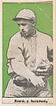 Nourse, Pitcher, Sacramento, Pacific Coast League, from the 30 Ball Players series (E99) for Bishop & Company, Bishop & Company, Los Angeles American, Commercial color lithograph