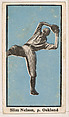 Slim Nelson, Pitcher, Oakland, from the "30 Ball Players" series (E100), issued by Bishop & Company, Bishop & Company, Los Angeles American, Commercial color lithograph