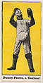 Bunny Pearce, Catcher, Oakland, from the "30 Ball Players" series (E100), issued by Bishop & Company, Bishop & Company, Los Angeles American, Commercial color lithograph
