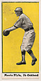 Monte Pfyle, 1st Base, Oakland, from the "30 Ball Players" series (E100), issued by Bishop & Company, Bishop & Company, Los Angeles  American, Commercial color lithograph