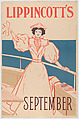 Lippincott's: September, William L. Carqueville American, Lithograph