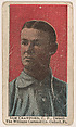 Sam Crawford, Center Field, Detroit, from the Baseball players (Williams Caramel) series (E103) for the Williams Caramel Company, The Williams Caramel Company, Oxford, Pennsylvania American, Commercial color lithograph