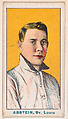 Abstein, St. Louis, from the "Nadja Caramels" series (E104), issued by Blake-Wenneker Candy Co. to promote Nadja Caramels, Blake-Wenneker Candy Company, St. Louis, Missouri American, Commercial color lithograph