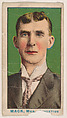 Mack, Manager, Athletics, from the "Nadja Caramels" series (E104), issued by Blake-Wenneker Candy Co. to promote Nadja Caramels, Blake-Wenneker Candy Company, St. Louis, Missouri American, Commercial color lithograph