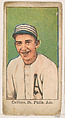Collins, 2nd Base, Philadelphia, American League, from the "Mello-Mint" series (E105), issued by the Texas Gum Company to promote Smiths Mello-Mint Gum, Texas Gum Company, Temple, Texas  American, Commercial color lithograph