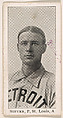 Siever, Pitcher, St. Louis, American League, from the "Prominent Baseball Players" series (E107), issued by the Breisch-Williams Company, The Breisch-Williams Co., Inc., Oxford, Pennsylvania  American, Photolithograph