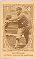 Clyde Milan, Outfield, Washington Americans, from the American Caramel Baseball Players series (E120) for the American Caramel Company, American Caramel Company, Lancaster and York, Pennsylvania American, Photolithograph