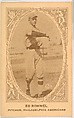 Ed Rommel, Pitcher, Philadelphia Americans, from the American Caramel Baseball Players series (E120) for the American Caramel Company, American Caramel Company, Lancaster and York, Pennsylvania American, Photolithograph