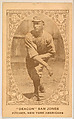 "Deacon" Sam Jones, Pitcher, New York Americans, from the American Caramel Baseball Players series (E120) for the American Caramel Company, American Caramel Company, Lancaster and York, Pennsylvania  American, Photolithograph