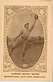 Aaron (Erin) Ward, Second Base, New York Americans, from the American Caramel Baseball Players series (E120) for the American Caramel Company, American Caramel Company, Lancaster and York, Pennsylvania  American, Photolithograph