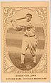 Eddie Collins, Second Base, Chicago Americans, from the American Caramel Baseball Players series (E120) for the American Caramel Company, American Caramel Company, Lancaster and York, Pennsylvania  American, Photolithograph