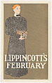 Lippincott's, February, Joseph J. Gould, Jr. American, Lithograph
