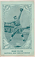 Ross Young, Outfield, New York Nationals, from the American Caramel Baseball Players series (E120) for the American Caramel Company, American Caramel Company, Lancaster and York, Pennsylvania  American, Photolithograph