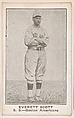Everett Scott, Shortstop, Boston Americans, from the American Caramel Baseball Players series (E121) for the American Caramel Company, American Caramel Company, Lancaster and York, Pennsylvania  American, Photolithograph