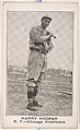Harry Hooper, Right Field, Chicago Americans, from the American Caramel Baseball Players series (E121) for the American Caramel Company, American Caramel Company, Lancaster and York, Pennsylvania  American, Photolithograph