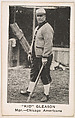 "Kid" Gleason, Manager, Chicago Americans, from the American Caramel Baseball Players series (E121) for the American Caramel Company, American Caramel Company, Lancaster and York, Pennsylvania  American, Photolithograph