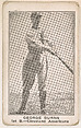 George Burns, 1st Base, Cleveland Americans, from the American Caramel Baseball Players series (E121) for the American Caramel Company, American Caramel Company, Lancaster and York, Pennsylvania  American, Photolithograph