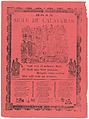 The grand skeleton mole, skeletons eating mole and drinking in a cemetery (Posada); flanked by skeletons holding scythes (Manilla), José Guadalupe Posada (Mexican, Aguascalientes 1852–1913 Mexico City), Zincograph,Type-metal engraving and letterpress on pink paper