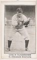 Leslie Nunamaker, Catcher, Cleveland Americans, from the American Caramel Baseball Players series (E121) for the American Caramel Company, American Caramel Company, Lancaster and York, Pennsylvania  American, Photolithograph