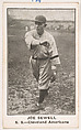 Joe Sewall, Shortstop, Cleveland Americans, from the American Caramel Baseball Players series (E121) for the American Caramel Company, American Caramel Company, Lancaster and York, Pennsylvania  American, Photolithograph