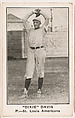 "Dixie" Davis, Pitcher, St. Louis Americans, from the American Caramel Baseball Players series (E121) for the American Caramel Company, American Caramel Company, Lancaster and York, Pennsylvania American, Photolithograph