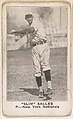 "Slim" Sallee, Pitcher, New York Nationals, from the American Caramel Baseball Players series (E121) for the American Caramel Company, American Caramel Company, Lancaster and York, Pennsylvania  American, Photolithograph